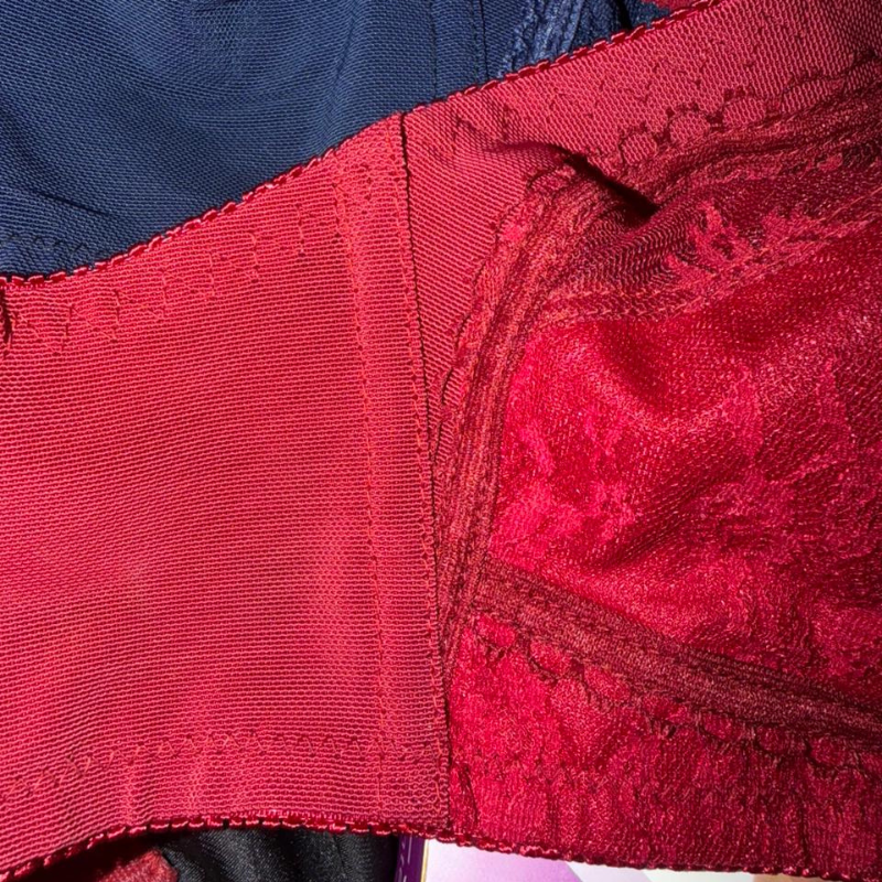 Premium Pack of 3 Comfort Bra Set - High Coverage Soft Lace & Breathable Cotton